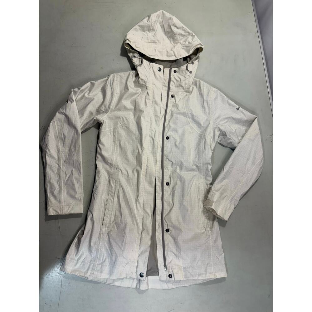 Columbia Women's Rain Jacket Omni-Tech Waterproof Trench RL2150 Size XS
